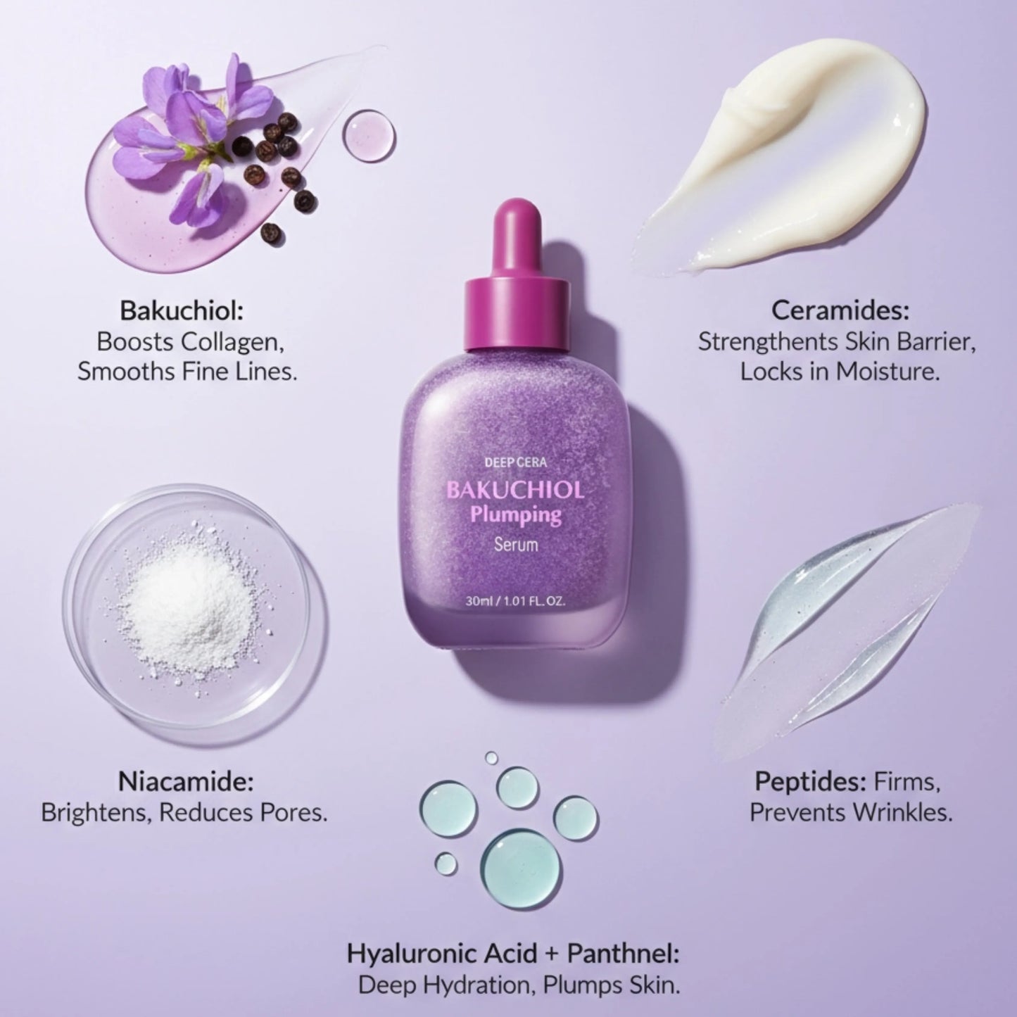 Bakuchiol Plumping Serum