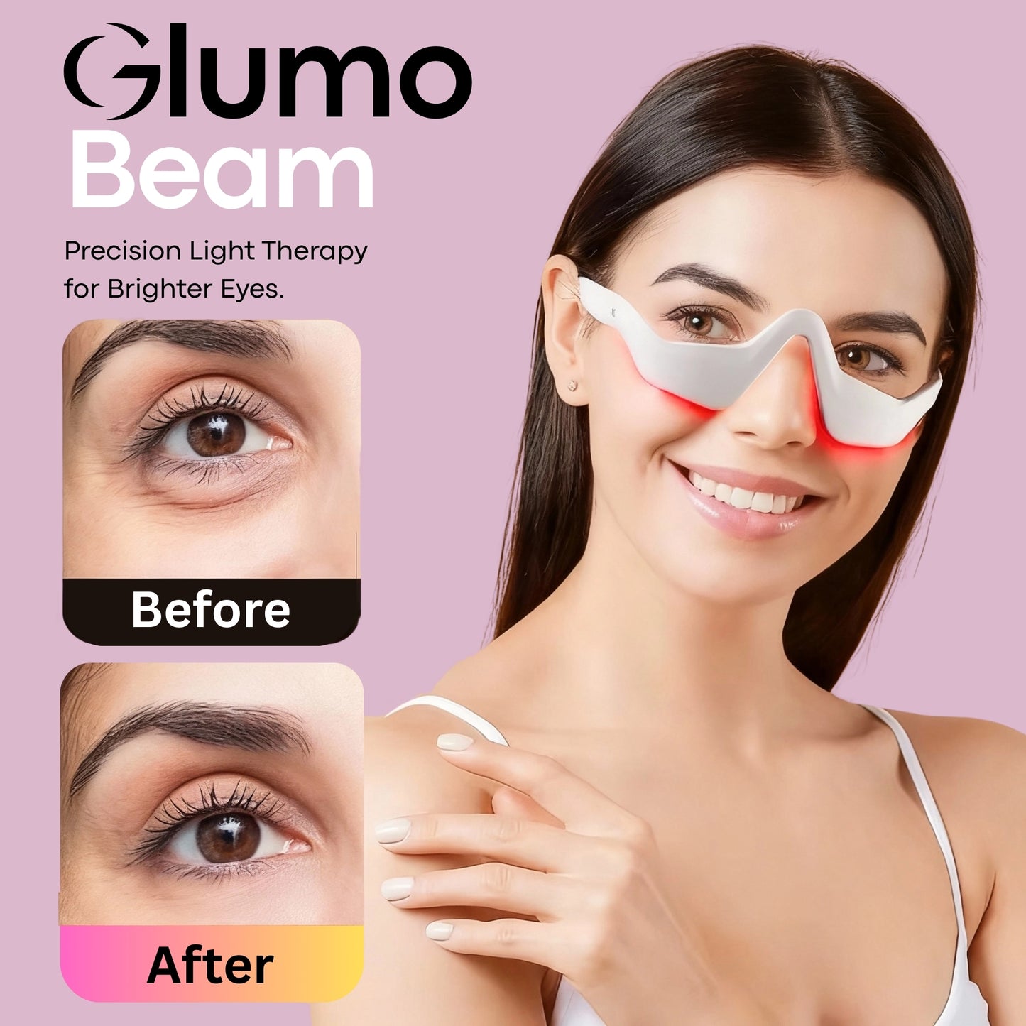 Glumo Beam - Red Light + EMS Microcurrent